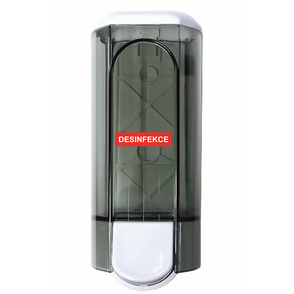 Dávkovač 800 ml  šedá se zámkem