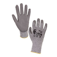Rukavice protipořezové CITA II, šedé, vel. 08