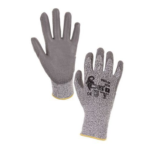 Rukavice protipořezové CITA II, šedé, vel. 08