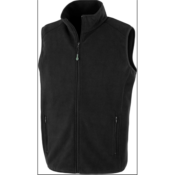 Vesta fleece UNISEX 100% polyester, černá, vel. L