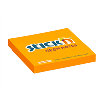 Bloček samolepící STICK´N 76x76mm, oranžový