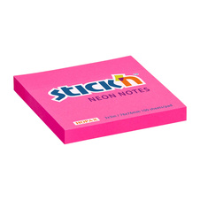 Bloček samolepící STICK´N 76x76mm,  růžová