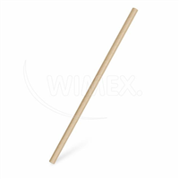 Slámka papírová JUMBO natural 28 cm, O 8 mm [100 ks]