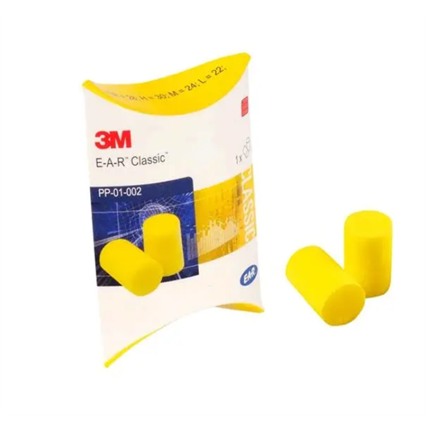 Zátkové chrániče sluchu 3M E-A-R CLASSIC, balení 3 páry