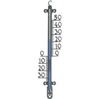Teploměr 3101 - venkovní PLAST ČERNÝ 26cm
