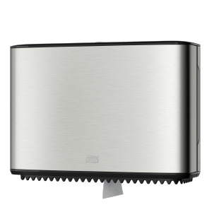 Tork zásobník na toaletní papír Mini Jumbo, Image Design, Nerez / Černá, T2