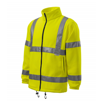 Mikina HV Fleece Jacket unisex reflexní žlutá M