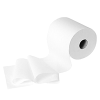 Ručníky tissue, rolované 3-vrstvé 20 cm x 100 m, bílé [6 ks]