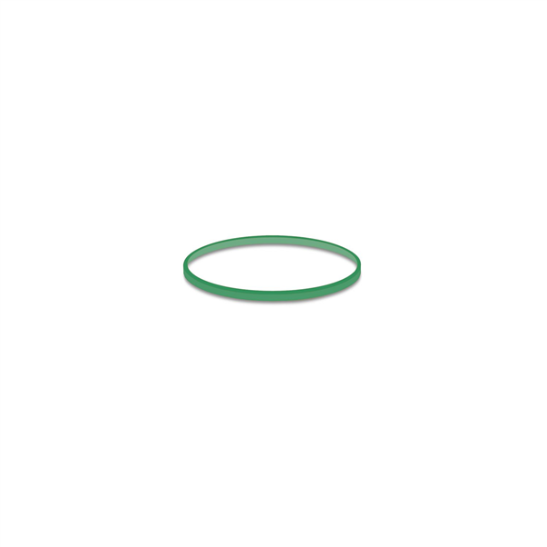 Gumičky zelené slabé (1 mm, ? 4 cm) [1 kg]