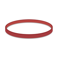 Gumičky červené silné (5 mm, ? 10 cm) [1 kg]