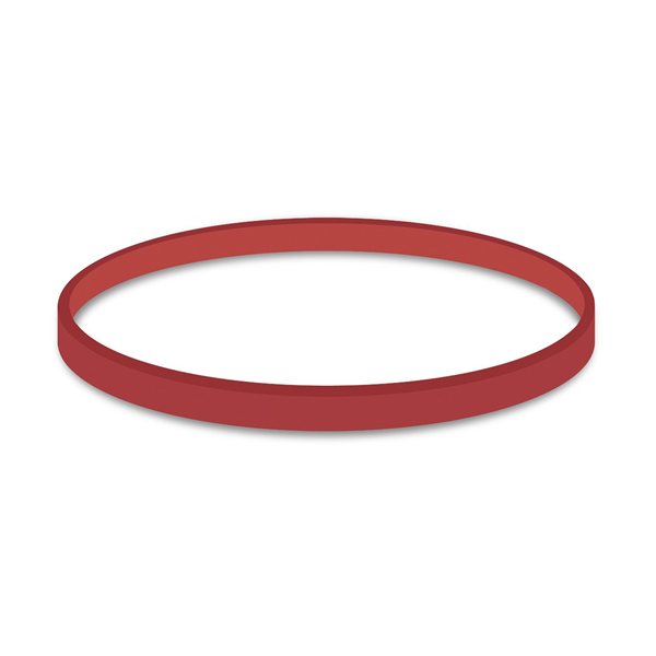 Gumičky červené silné (5 mm, ? 10 cm) [1 kg]