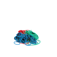Gumičky mix slabé (1 mm, ? 2, 4, 6 cm) 50 g [1 bal.]