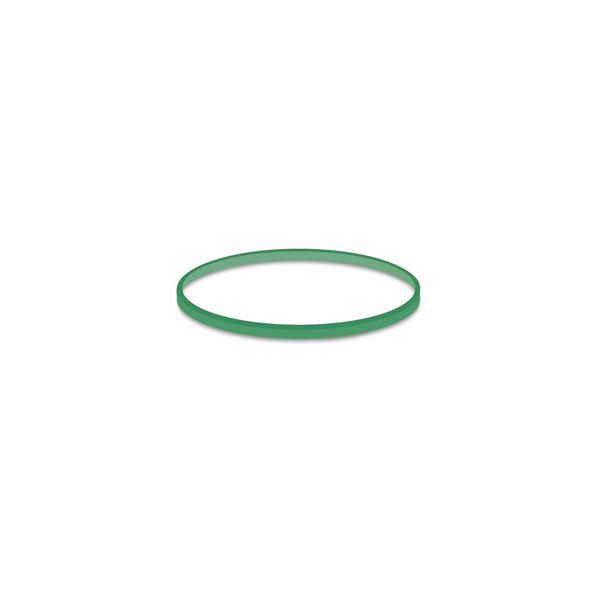 Gumičky zelené slabé (1 mm, ? 5 cm) 50 g [1 bal.]