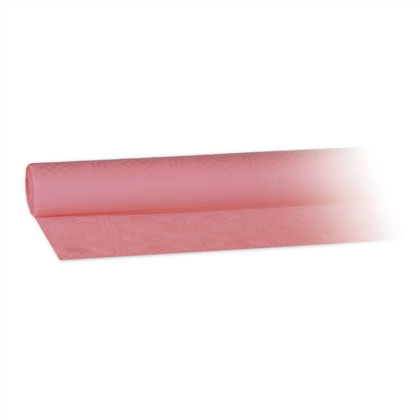 Papírový ubrus rolovaný 8 x 1,20 m růžový 