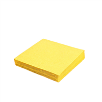 Ubrousky 1-vrstvé, 33 x 33 cm žluté [100 ks]