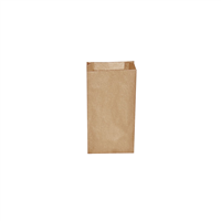 Svačinové papírové sáčky hnědé 0,5 kg (10+5 x 22 cm) [500 ks]