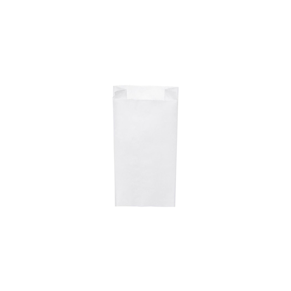 Svačinové papírové sáčky bílé 0,5 kg (10+5 x 22 cm) [1000 ks]