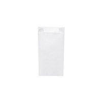 Svačinové papírové sáčky bílé 1 kg (12+5 x 24 cm) [1000 ks]