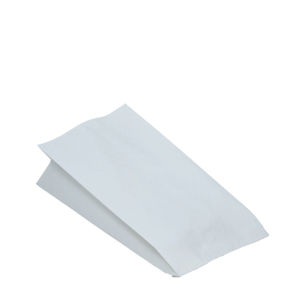 Papírové sáčky nepromastitelné bílé 13+8 x 28 cm [100 ks]