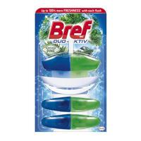 BREF DUO ACTIVE WC blok závěs PÍNIE - 3x náplň 50ml