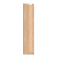 Papírové sáčky s okénkem - bagety (12+5x59cm, ok. 8cm) [1000 ks]