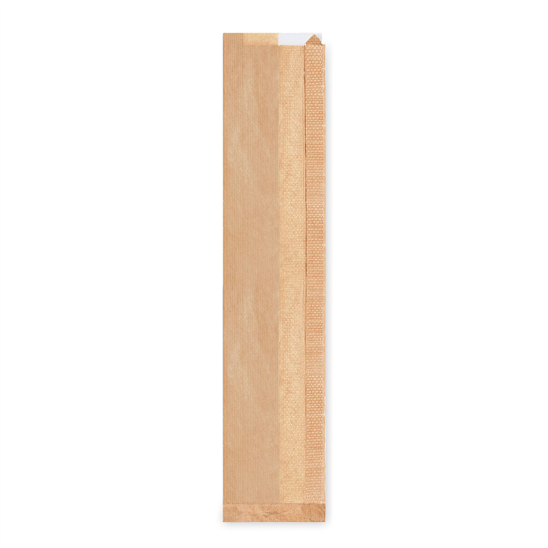 Papírové sáčky s okénkem - bagety (12+5x59cm, ok. 8cm) [1000 ks]