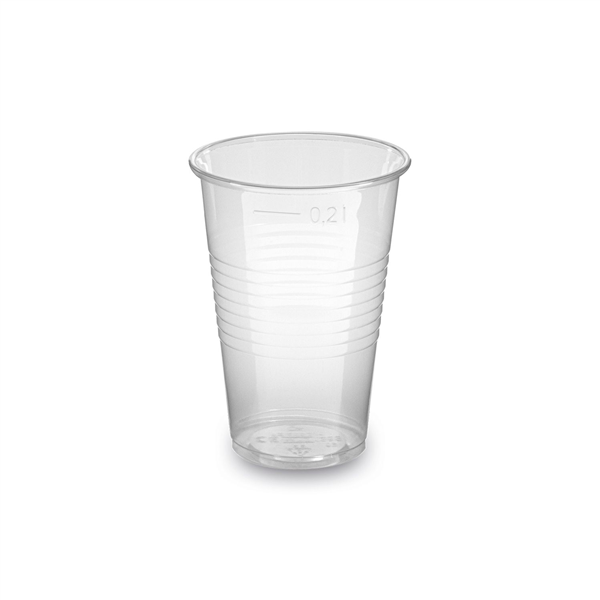 Kelímek průhledný 0,2 l -PP- (? 70 mm) [100 ks]