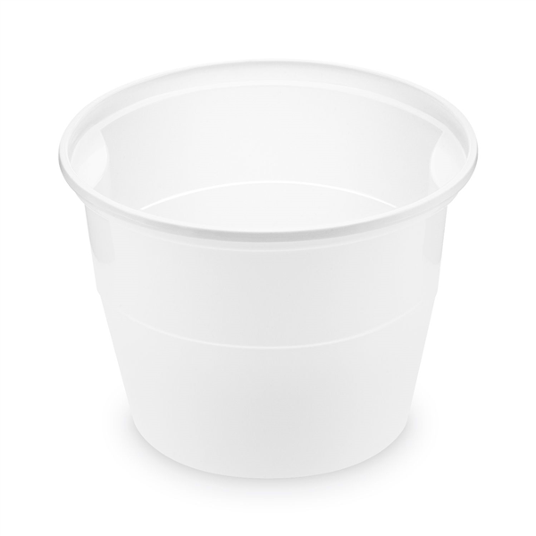 Polévková miska bílá (PP) 750 ml, ? 127 mm [50 ks]