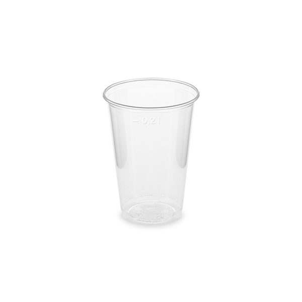 Kelímek průhledný 0,2 l (PLA) -BIO- (? 70 mm) [100 ks]