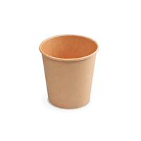 Papírový kelímek kraft PR-73mm 200ml `S: 0,18L/7oz` [50 ks]