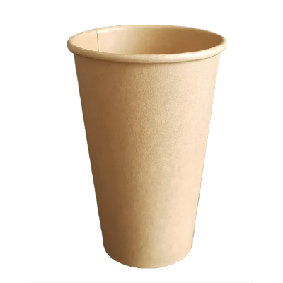 Papírový kelímek kraft PR-80mm 330ml `ML: 0,3L/10oz` [50 ks]