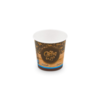 Papírový kelímek "Coffee to go" 110 ml, XS (? 62 mm) [50 ks]