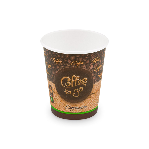 Papírový kelímek "Coffee to go" 280 ml, M (? 80 mm) [50 ks]