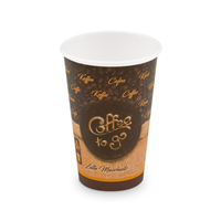 Papírový kelímek "Coffee to go" 330 ml, L (? 80 mm) [50 ks]