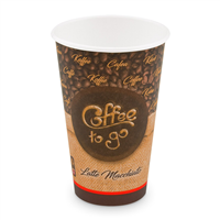 Papírový kelímek "Coffee to go" 510 ml, XL (? 90 mm) [50 ks]