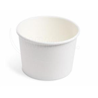 Papírová miska kulatá bílá, 500ml,M- 115mm, PP, 50ks
