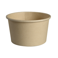 Papírová miska (FSC Mix/PE) kraft Ø75mm 125ml [50 ks]