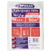 Zakrývací fólie 4x5m HDPE-  7MY