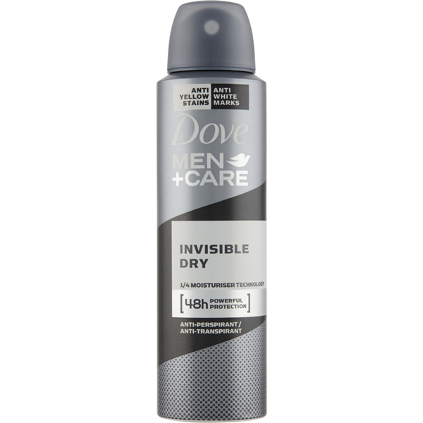 Deodorant Dove Men  Invisible Dry, 150 ml