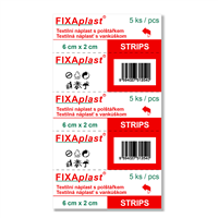 Náplast Fixaplast STRIPS 5ks 6x2cm