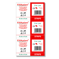 Náplast Fixaplast STRIPS 5ks 8x4cm
