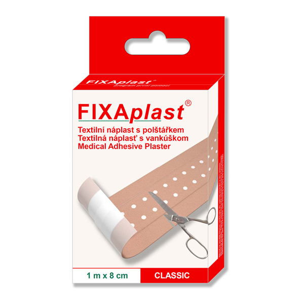 Náplast Fixaplast CLASSIC 1mx8cm