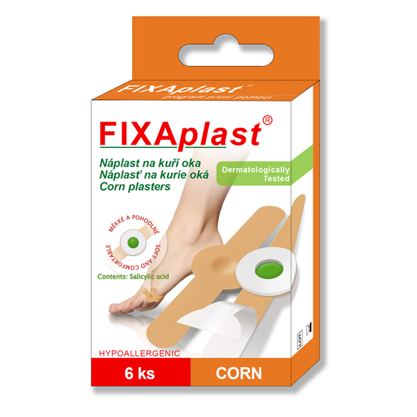 Náplast Fixaplast CORN (kuří oka) 6ks