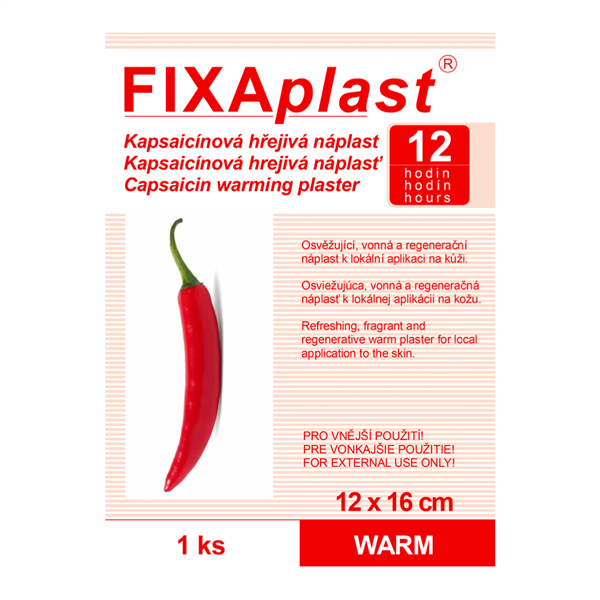 Náplast hřejivá Fixaplast WARM 1ks