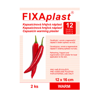 Náplast hřejivá Fixaplast WARM 2ks