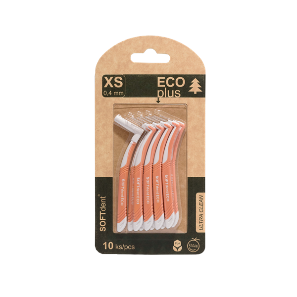 Mezizubní kartáček "L" 0,4mm SOFTdent ECO, 10 ks