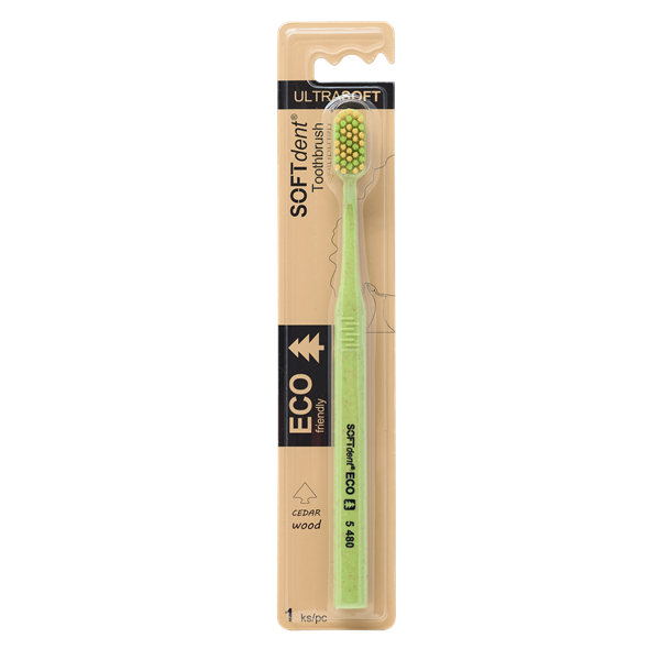 Zubní kartáček SOFTdent ECO ultra soft, 1 ks