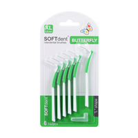 Mezizubní kartáček zahnutý 0,4mm SOFTdent® Butterfly