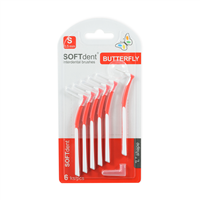 Mezizubní kartáček zahnutý 0,7mm SOFTdent® Butterfly
