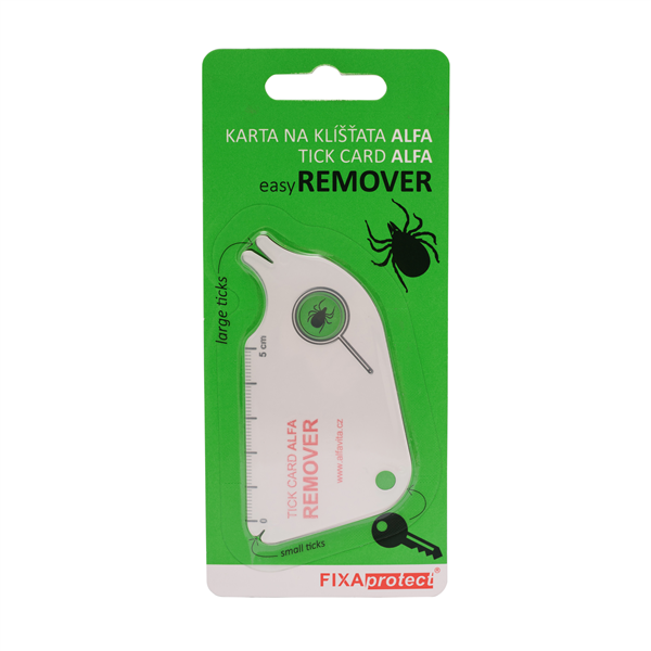 FIXAprotect karta na klíšťata ALFA 1ks